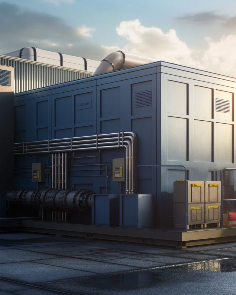 big diesel generator for power backup